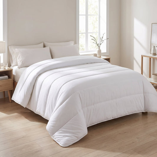 COUETTE BLANCHE ECO MICROFIBRE