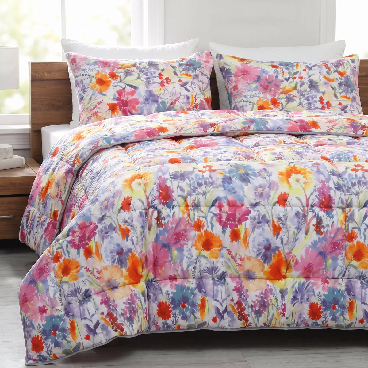 COUETTE IMPRIMÉE MALABATA SATURN + 02 TAIES OFFERTES