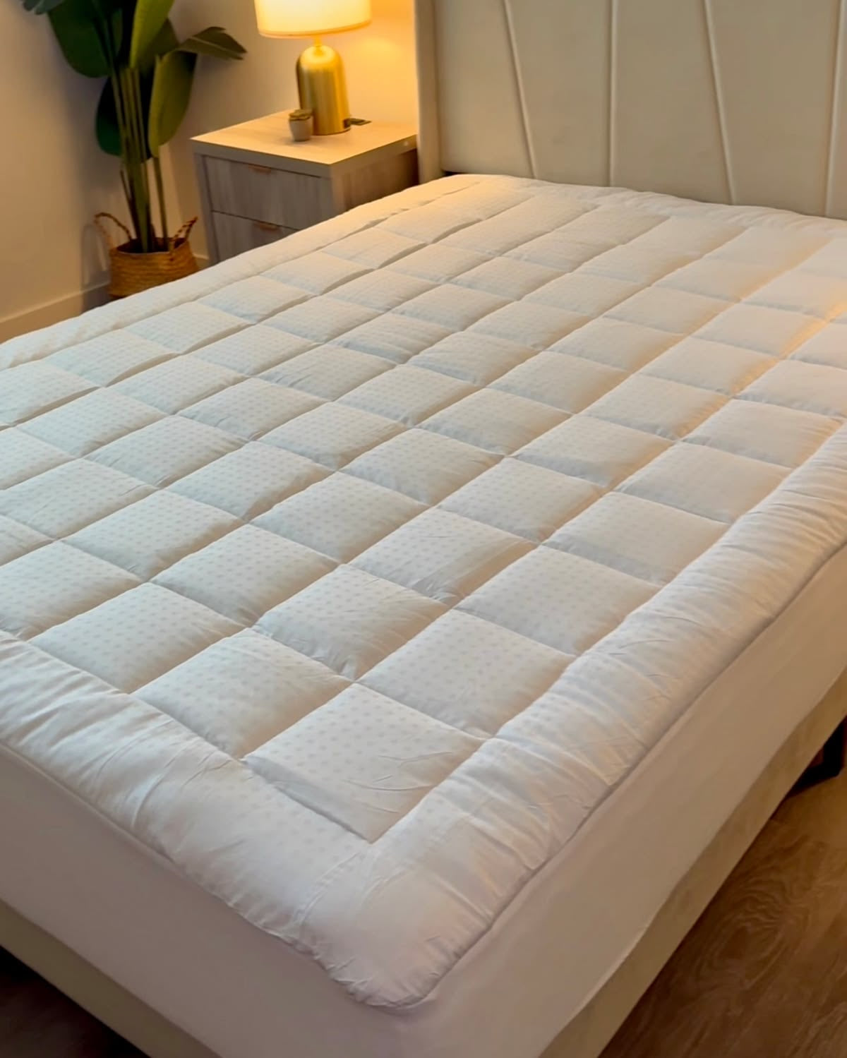 SURMATELAS MICROGEL MOELLEUX (COINS ÉLASTIQUÉS)