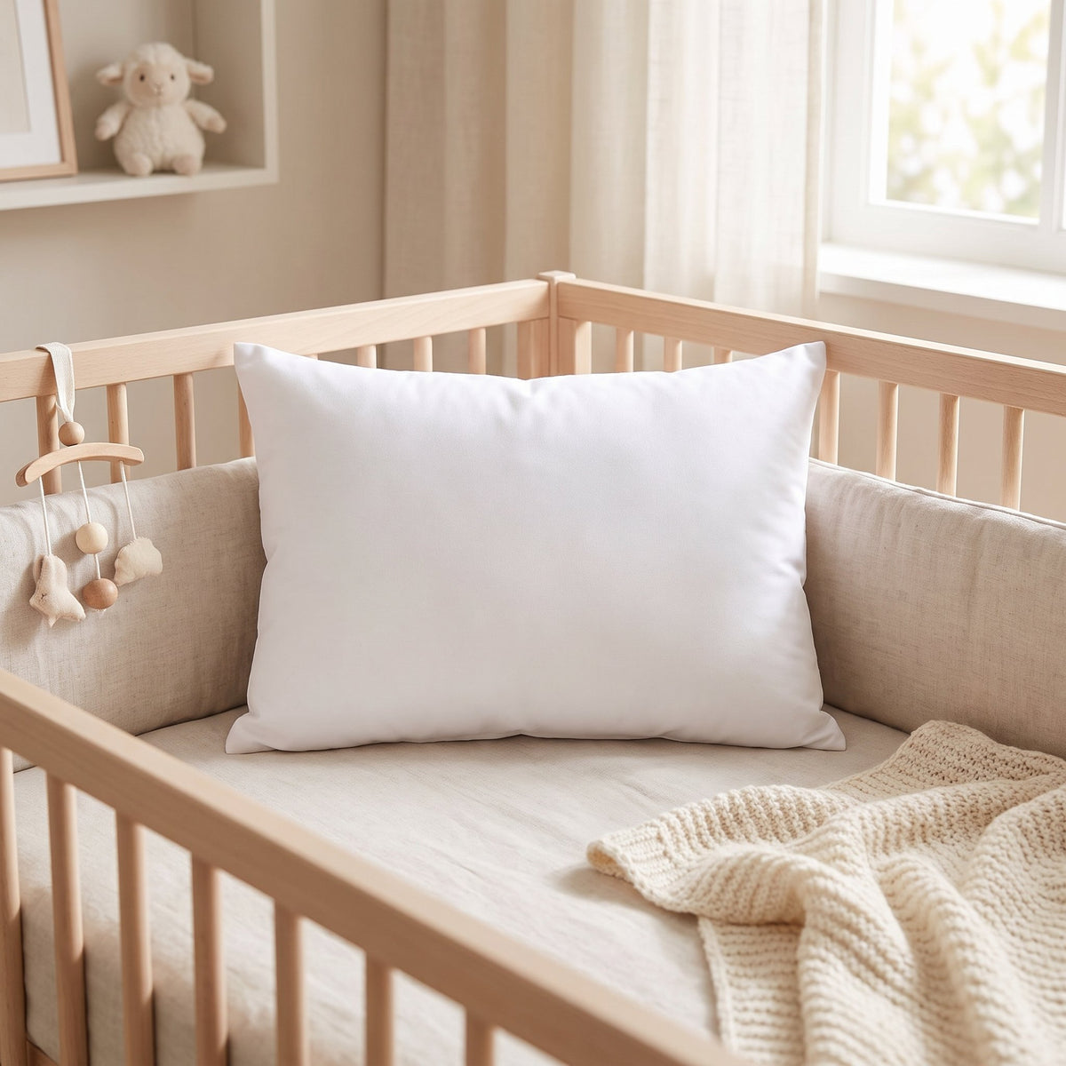 OREILLER BÉBÉ 30×50 (2ÈME OFFERT)